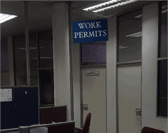 Work permits section
